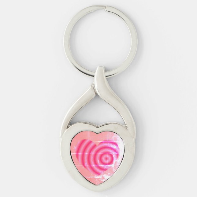 Heart Metal Keychain (Front)