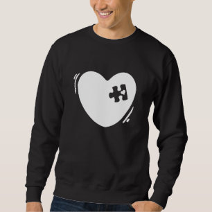 Heart Missing Piece for Mother Daughter Matching Sweatshirt