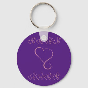 Heart Momma Keychain