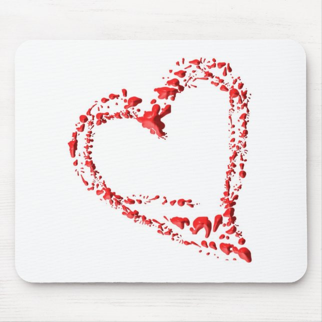 heart mouse pad (Front)