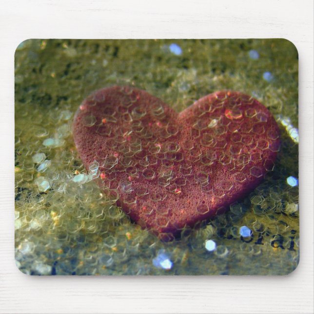 Heart Mouse Pad (Front)
