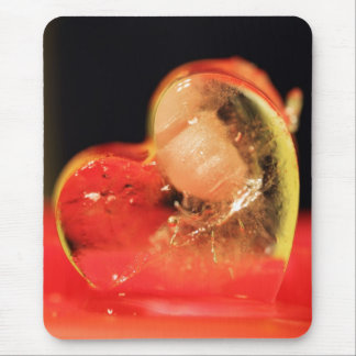 heart mouse pad