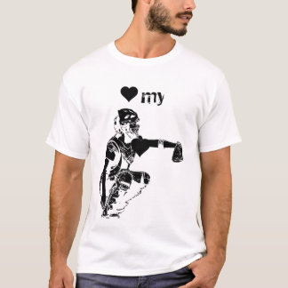 heart my catcher tee