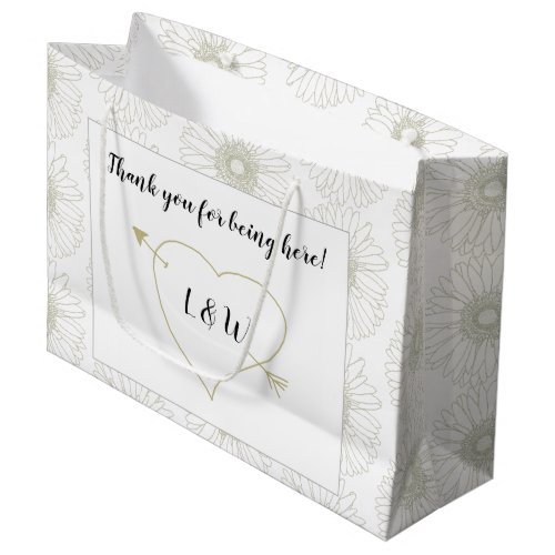 Heart n Daisy Wedding Guest Welcome Bag