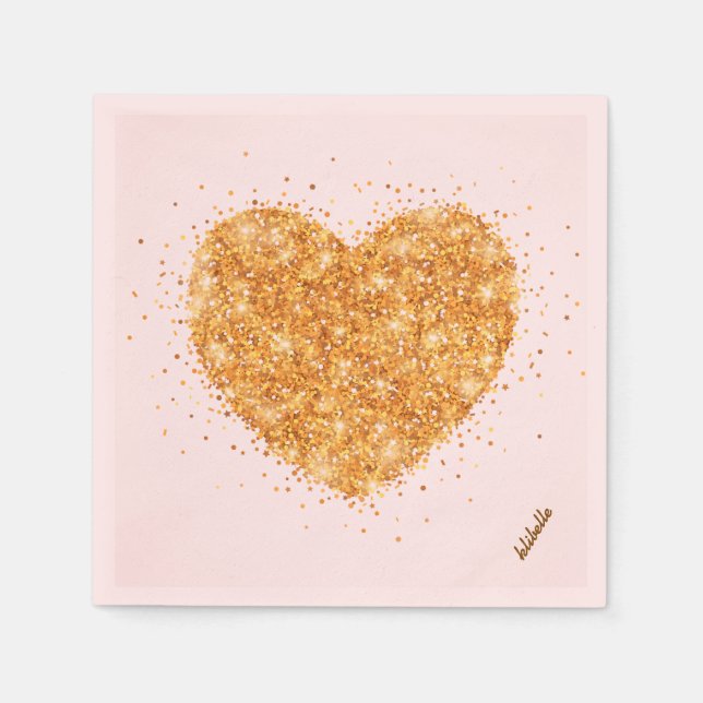 heart napkins (Front)