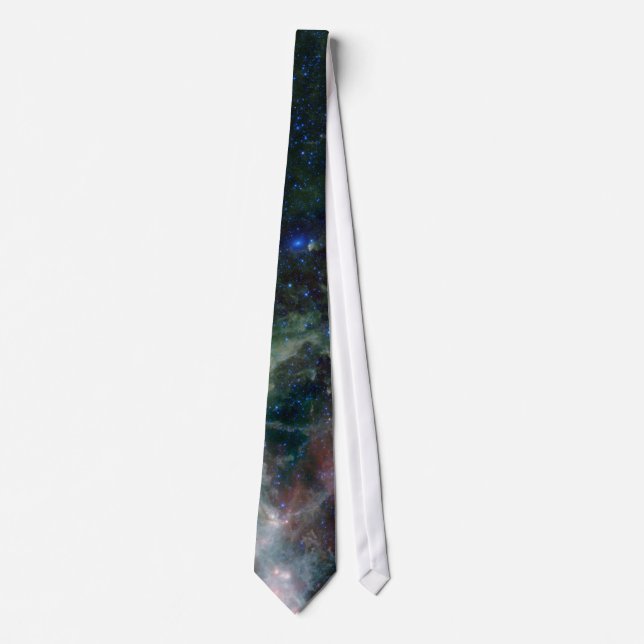 Heart Nebula IC 1805 Neck Tie (Front)