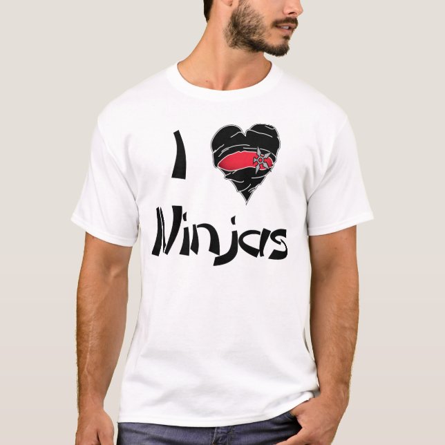 Heart Ninjas - Light T-Shirt (Front)
