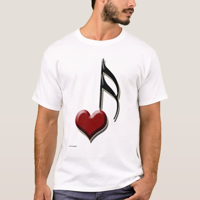 Heart Note T-Shirt (Front)
