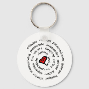 heart nurse copy keychain
