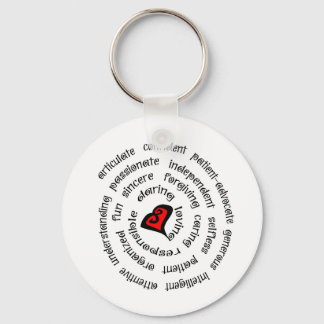 heart nurse copy keychain