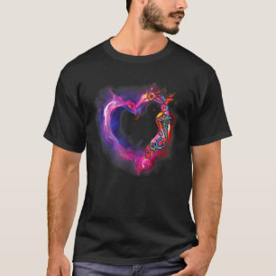 Heart Nurse Rn Er Cdn Icu Nursing Student Doctor T-Shirt