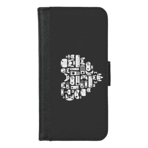 Heart of a Gamer Pullover Level Up Your Style iPhone 87 Wallet Case