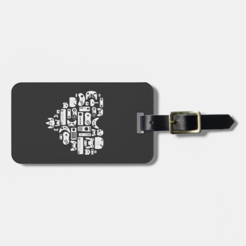 Heart of a Gamer Pullover Level Up Your Style Luggage Tag