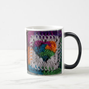 Heart of a Hippie Morphing Mug