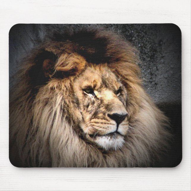 heart of a lion mouse pad (Front)