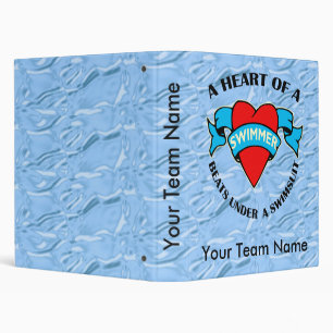 Heart of a Swimmer Binder