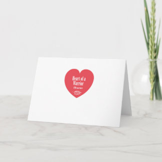 Heart of a Warrior CHD Awareness Card
