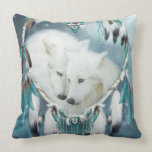 Heart Of A Wolf Art Decorator Pillow