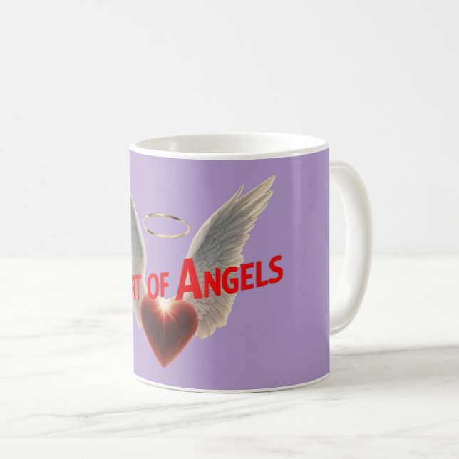Heart of Angels! Mug (Front Right)