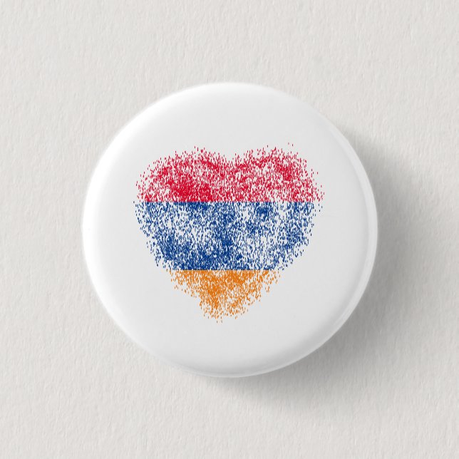 Heart of Armenia Button (Front)