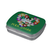 Heart of Billiards Pool Shark Name Jelly Belly Tin (Side)