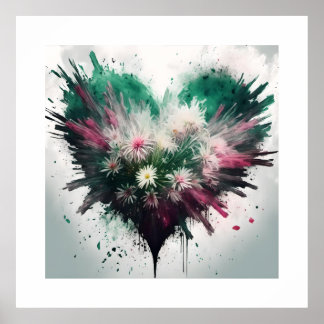 Heart of Blossoms Poster