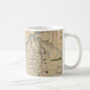 Heart of Canyonlands (Utah) map mug