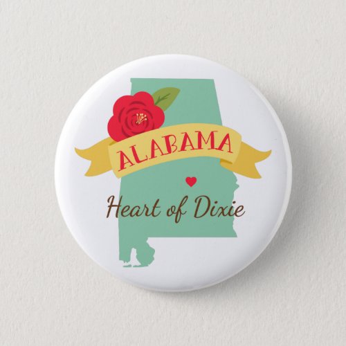 Heart Of Dixie Button