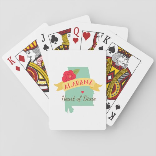 Heart Of Dixie Playing Cards