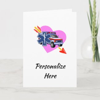 EMS EMT Paramedic Note and Greeting Cards