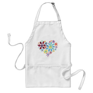 Heart of Flowers Adult Apron