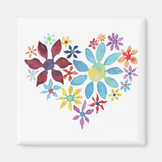 Heart of Flowers Magnet