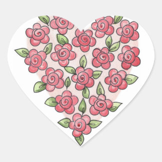 Heart of Flowers - Stickers