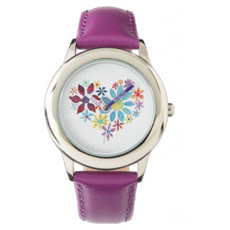 Heart of Flowers Watch