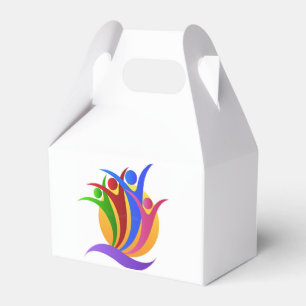 Heart of Giving Charity Logo Favor Boxes