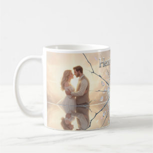 Heart of Glass Shattered Romance Dream Mug