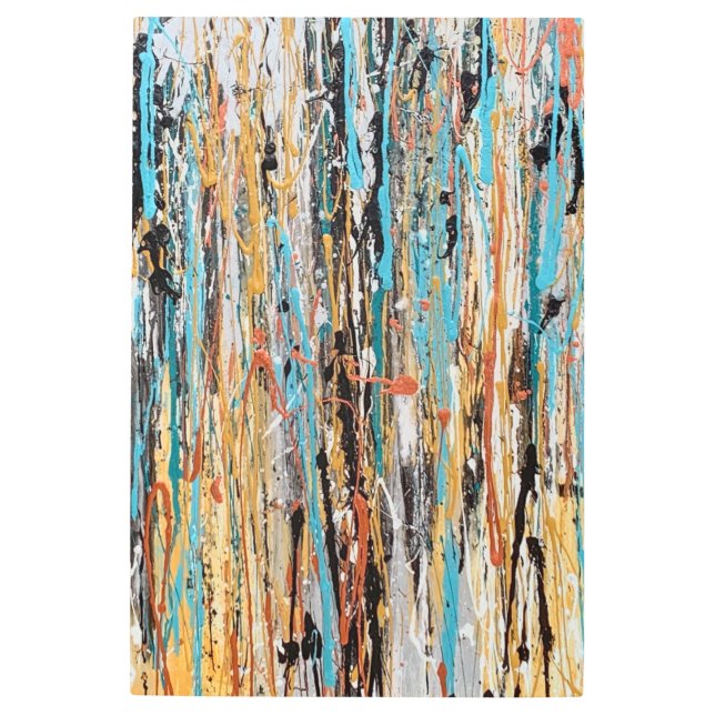 Heart of Gold 24 x 36 Metal Wall Art (Front)