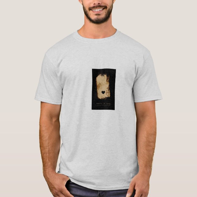 HEART OF GOLD  BY JOHNNY BULL T-Shirt (Front)