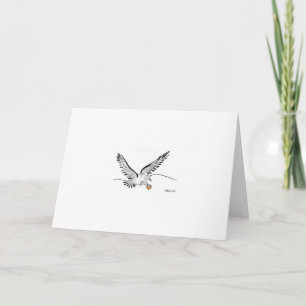 Heart of Gold Eagle Card