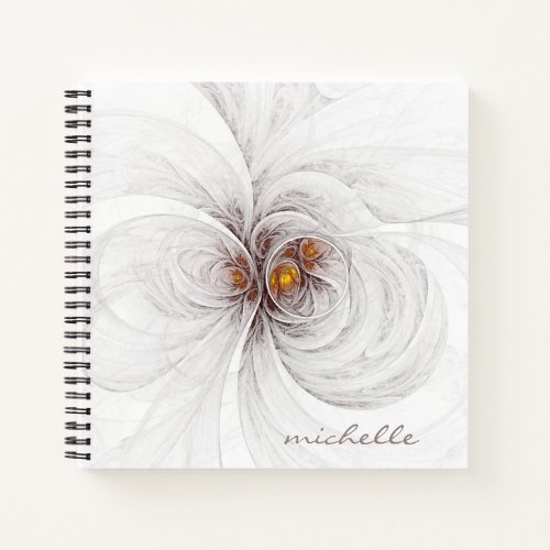 Heart of Gold Fractal ID724 Notebook