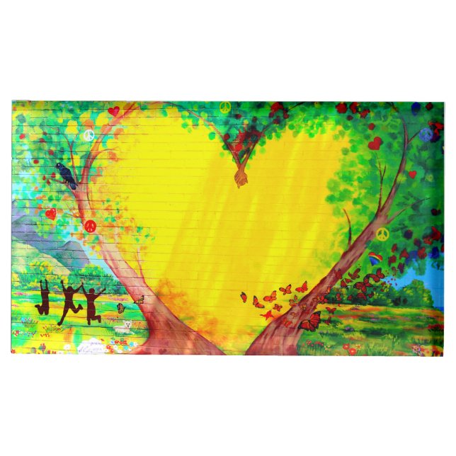 heart of gold table card holder (Front)