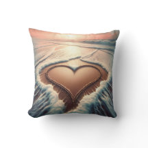 “Heart of Grace” Throw Pillow