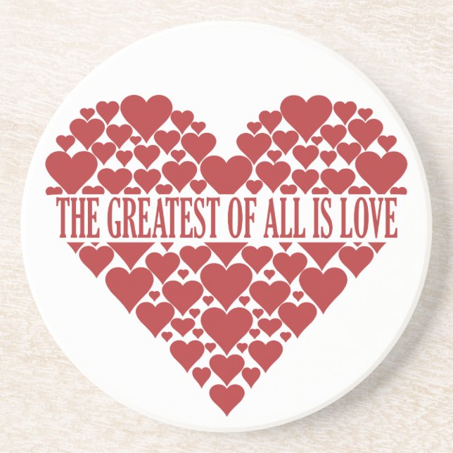 Heart of Hearts custom coaster (Front)
