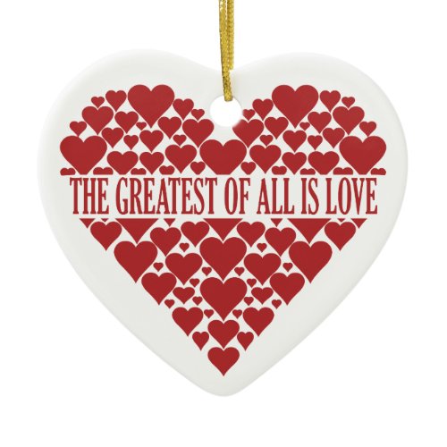 Heart of Hearts custom ornament