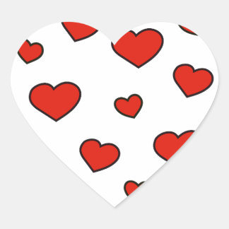 Heart of Hearts Heart Sticker