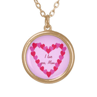 Heart of Hearts, I love you Mom, necklaces
