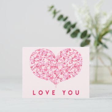 Heart of Hearts Love You /Valentine's Day Postcard