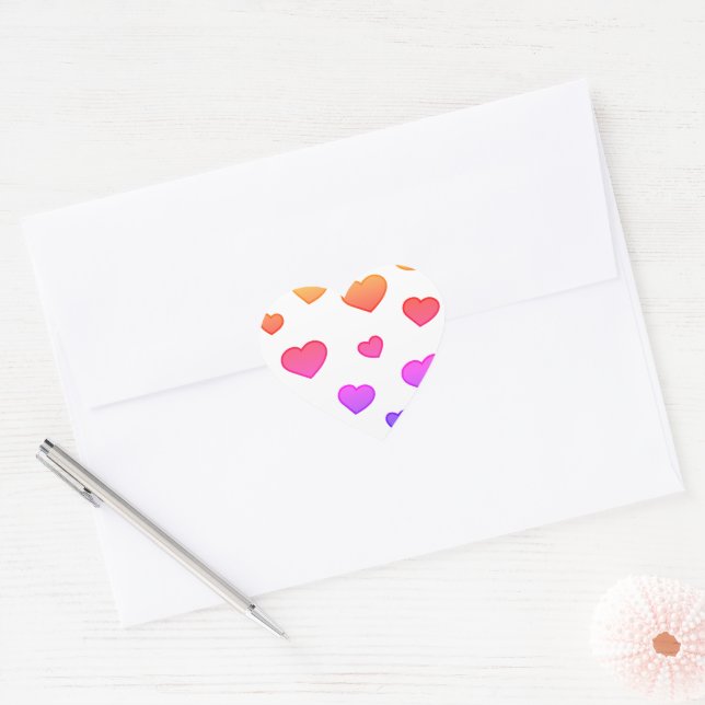 Heart of Hearts Sticker (Envelope)