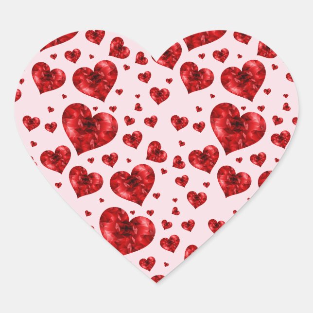 heart of hearts stickers (Front)