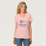 Heart Of Herbs Herbal School V-neck T-shirt at Zazzle